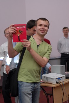 2011.07.14 Презентація в Клубі найбільшої бізнес-бібліотеки в Західній Україні (1200 книг)